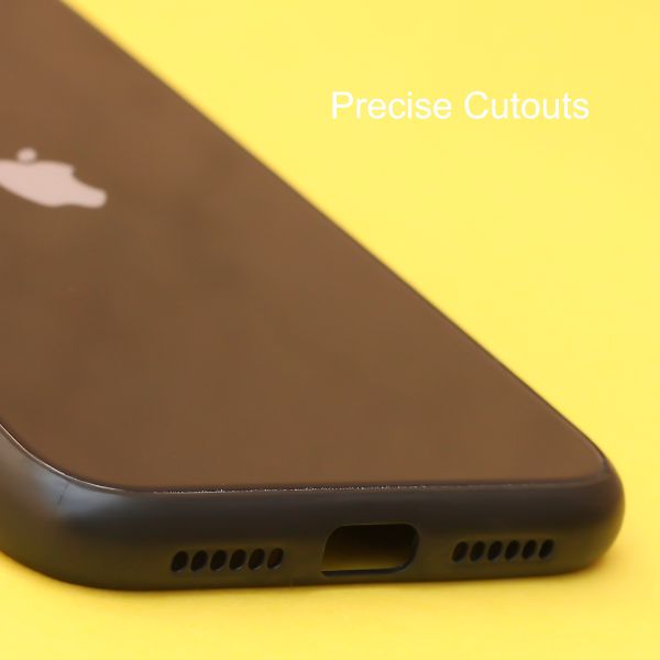 Black Multi Camera Glass case for Apple iPhone XR - The Hatke