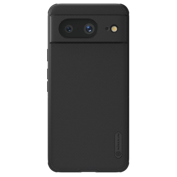 Black Niukin Silicone Case for Google Pixel 8 - The Hatke