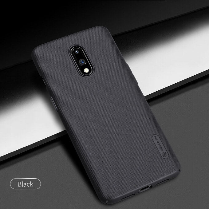 Black Niukin Silicone Case for Oneplus 6T - The Hatke