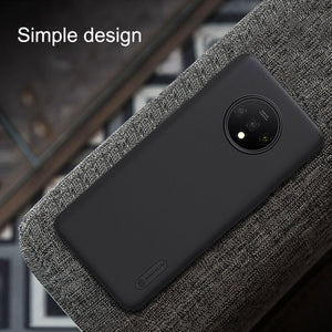 Black Niukin Silicone Case for Oneplus 7t - The Hatke