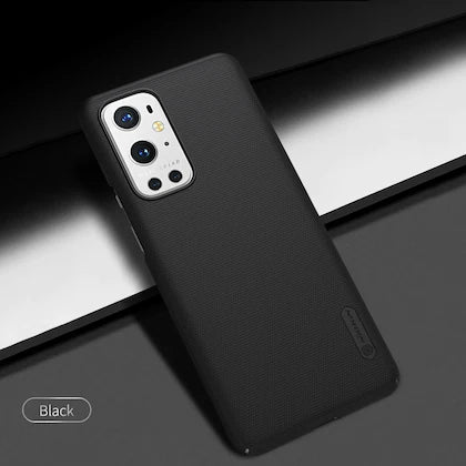 Black Niukin Silicone Case for Oneplus 9 Pro - The Hatke