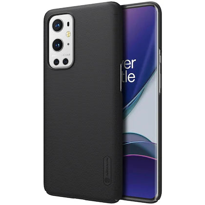 Black Niukin Silicone Case for Oneplus 9 Pro - The Hatke