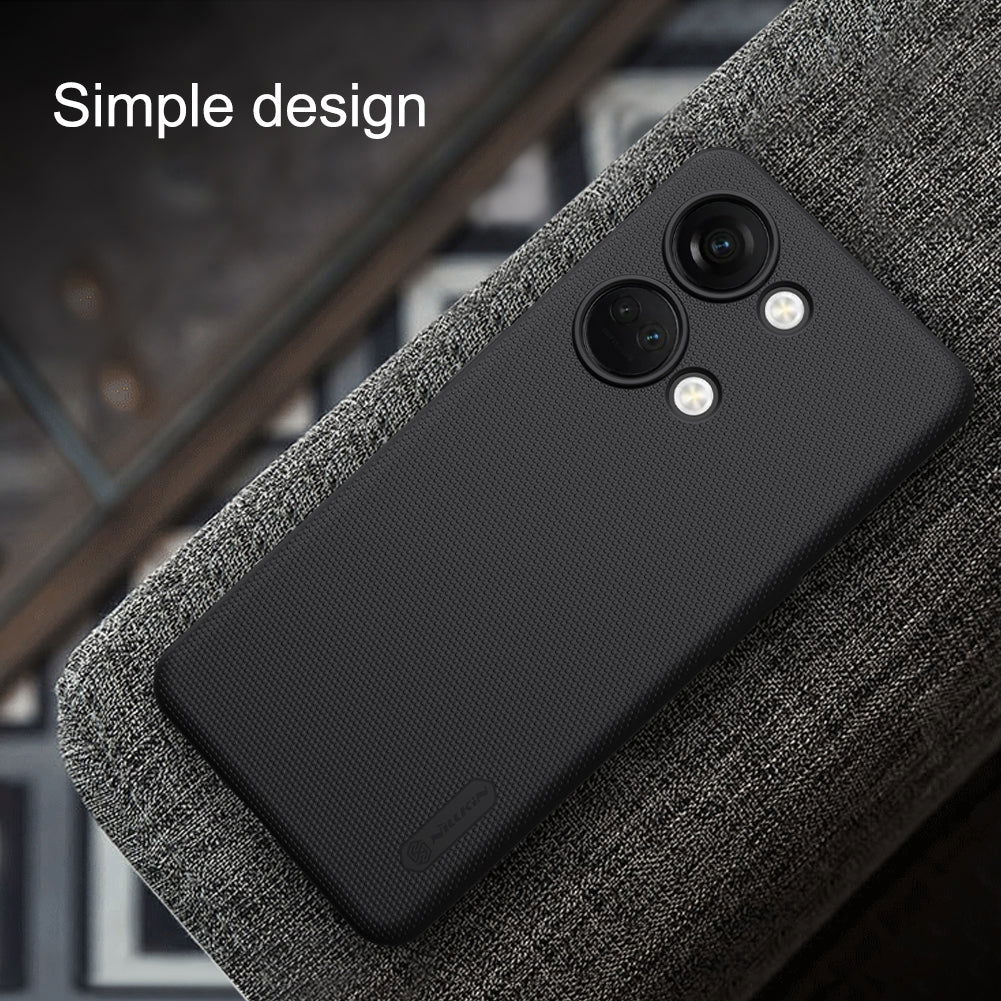 Black Niukin Silicone Case for Oneplus Nord 2T - The Hatke