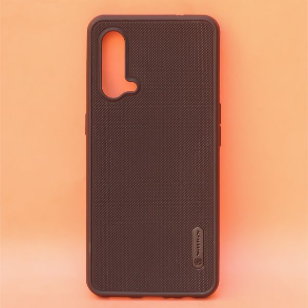 Black Niukin Silicone Case for Oneplus Nord CE - The Hatke