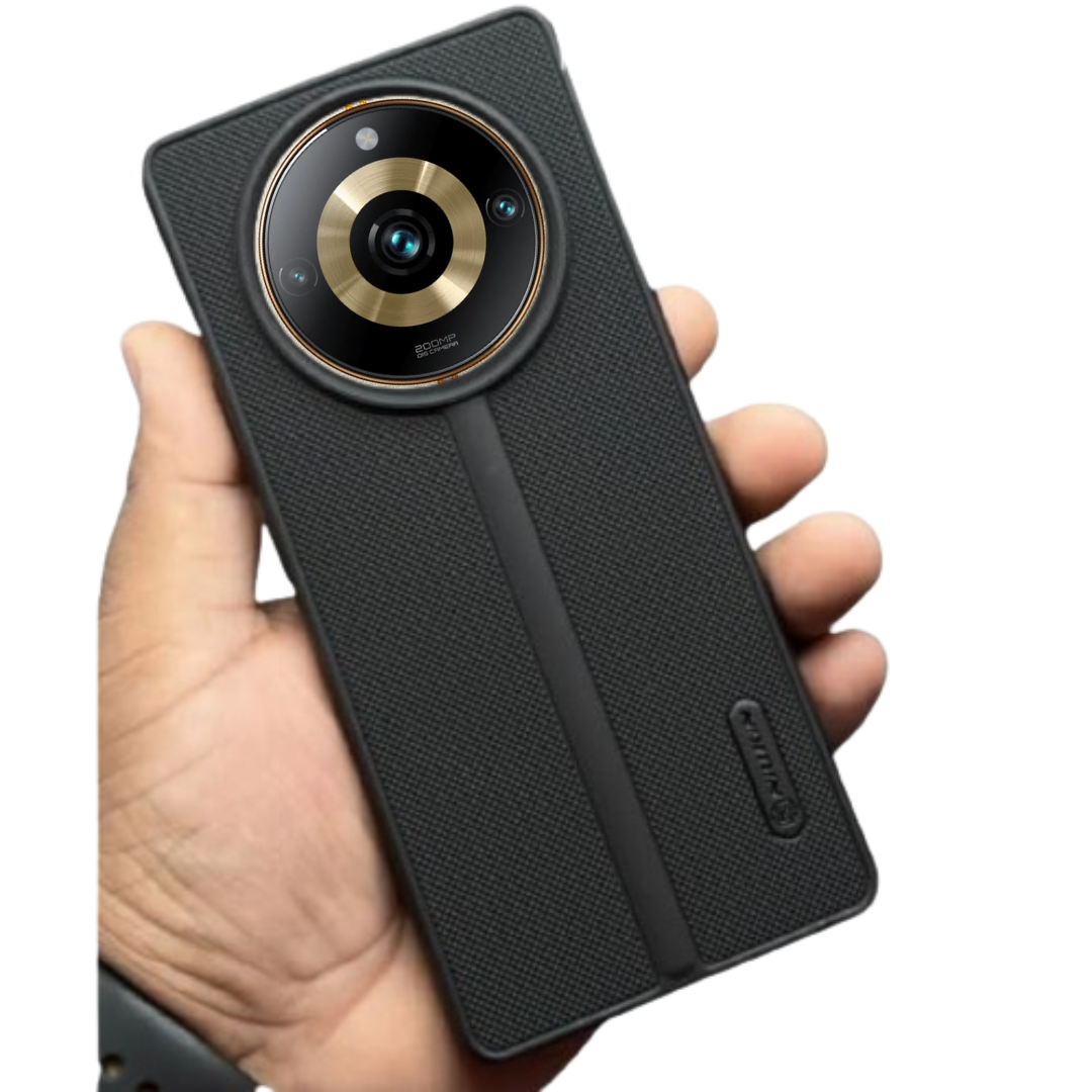 Black Niukin Silicone Case for Oppo Realme Narzo 60 Pro 5g - The Hatke