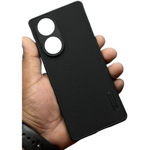 Black Niukin Silicone Case for Oppo Reno 8t - The Hatke