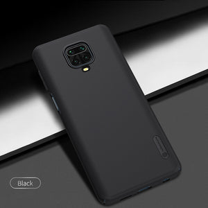 Black Niukin Silicone Case for Poco M2 Pro - The Hatke