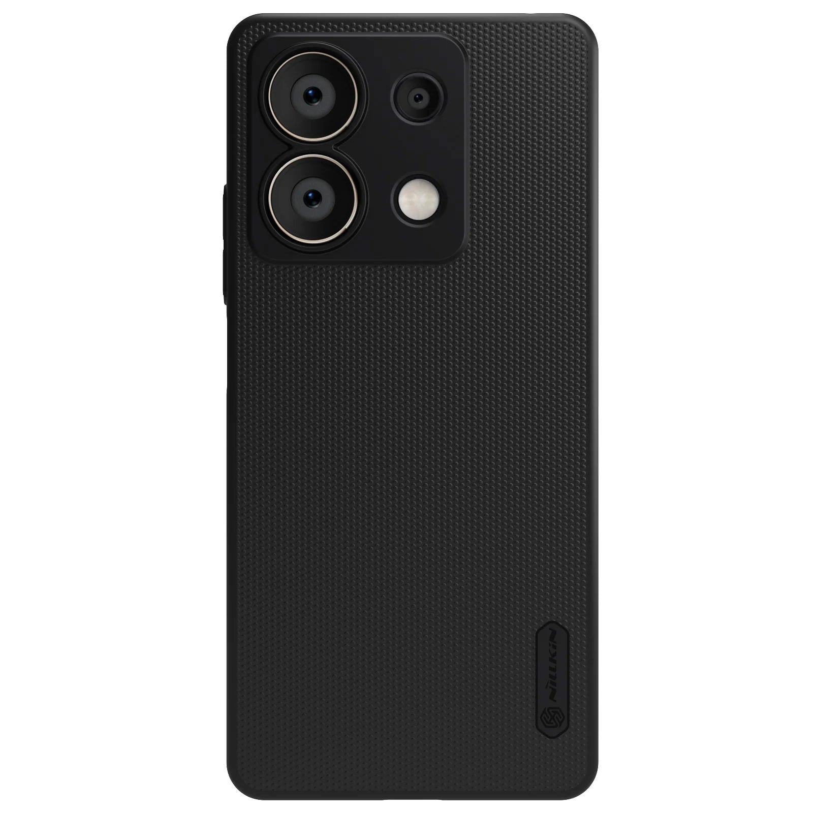 Black Niukin Silicone Case for Redmi Note 13 5g - The Hatke