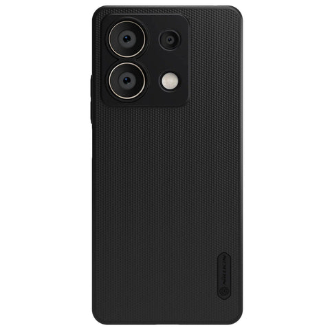 Black Niukin Silicone Case for Redmi Note 13 5g - The Hatke