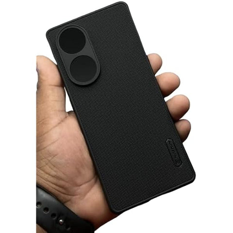 Black Niukin Silicone Case for Vivo Y100 - The Hatke