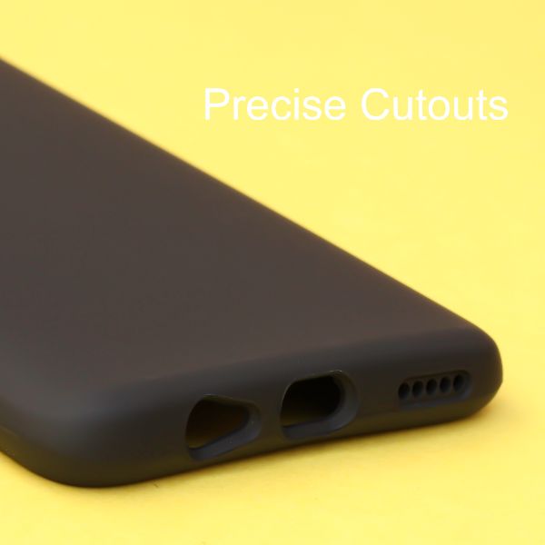 Black Original Silicone case for Oneplus 6 - The Hatke