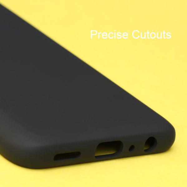 Black Original Silicone case for Oneplus Nord CE - The Hatke