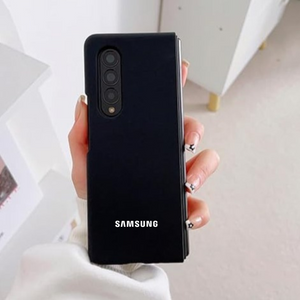 Black Original Silicone case for Samsung Z Fold 2 5G - The Hatke