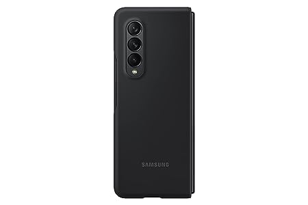 Black Original Silicone case for Samsung Z Fold 2 5G - The Hatke