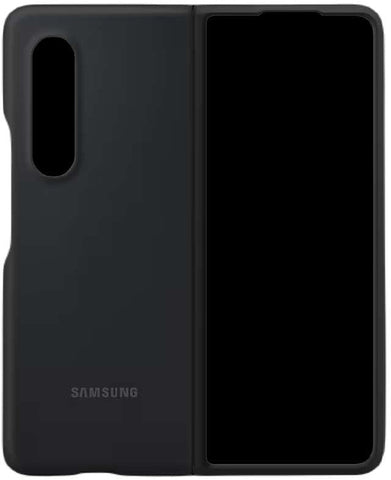 Black Original Silicone case for Samsung Z Fold 5G - The Hatke