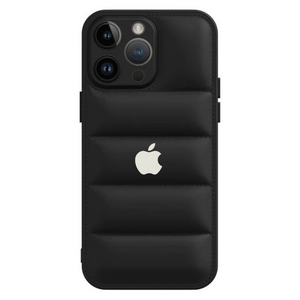 Black Puffon silicone case for Apple iPhone 11 Pro - The Hatke