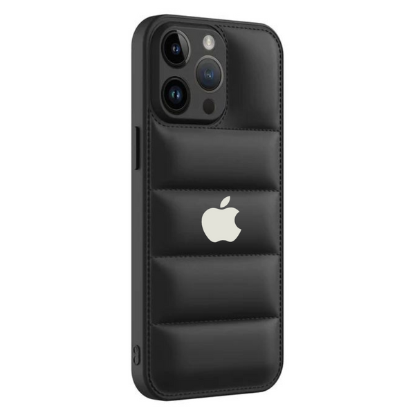 Black Puffon silicone case for Apple iPhone 11 Pro - The Hatke
