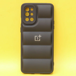 Black Puffon silicone case for Oneplus 8t - The Hatke