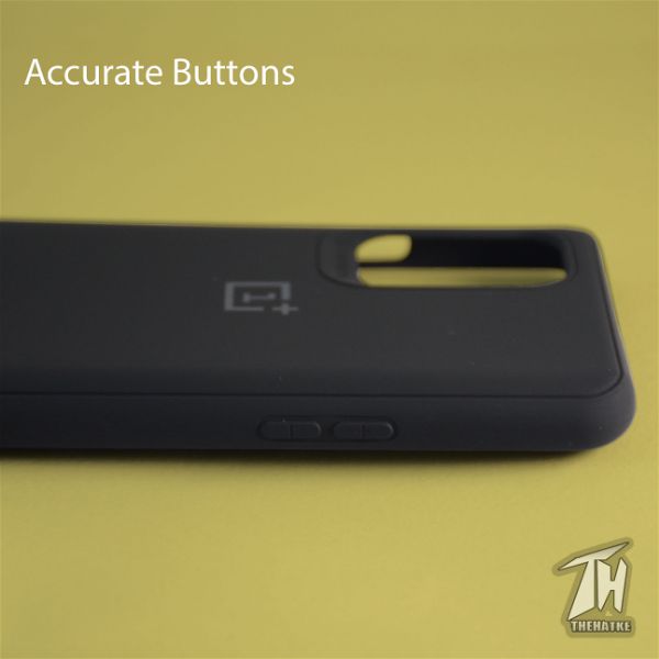 Black Silicone Case for Oneplus 9 - The Hatke