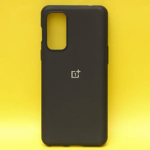 Black Silicone Case for Oneplus Nord 2 - The Hatke