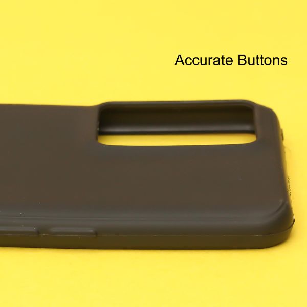 Black Silicone Case for Oneplus Nord CE 2 - The Hatke