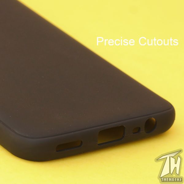 Black Silicone Case for Oppo A31 - The Hatke
