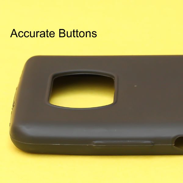 Black Silicone Case for Poco X3 - The Hatke