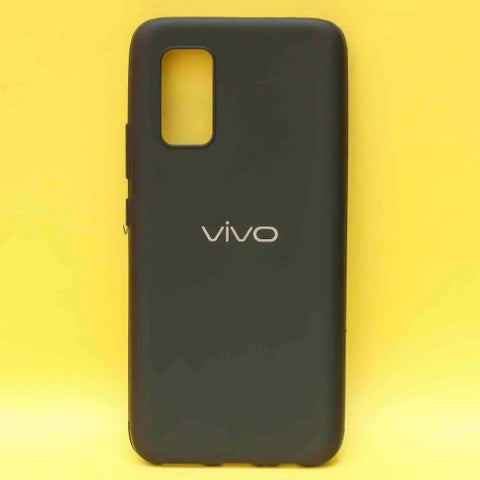 Black Silicone Case for Vivo v19 - The Hatke