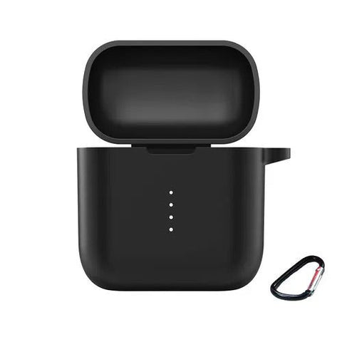 Black Silicone buds case for Boat 141 - The Hatke