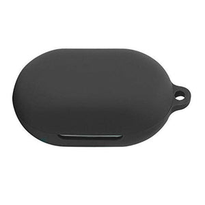 Black Silicone case for Oppo Enco W11 - The Hatke