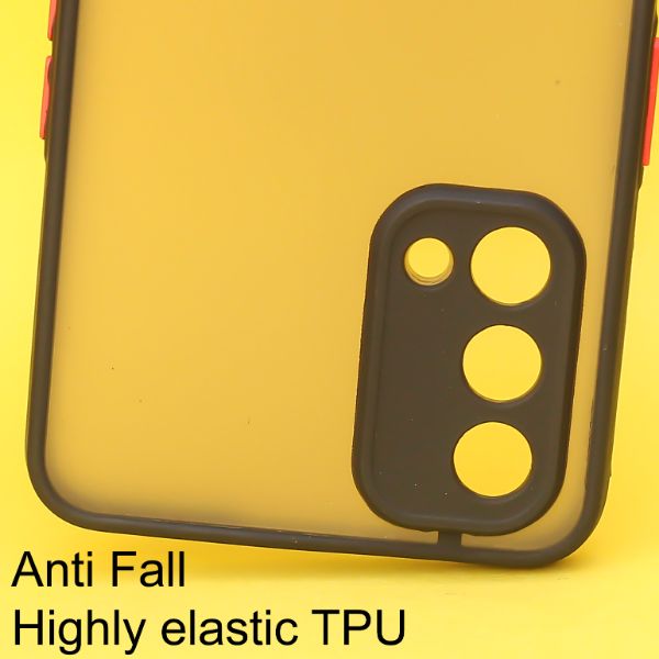 Black Smoke Camera Safe case for Oneplus Nord CE - The Hatke