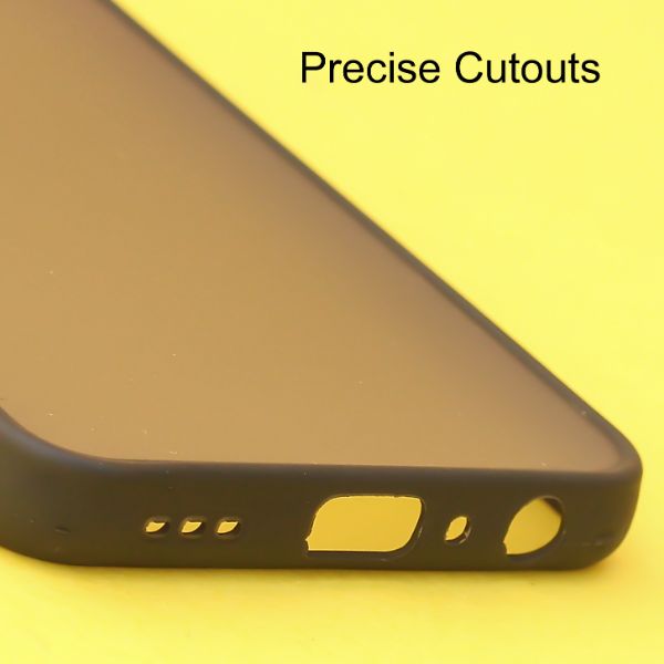 Black Smoke Camera Safe case for Oneplus Nord CE - The Hatke