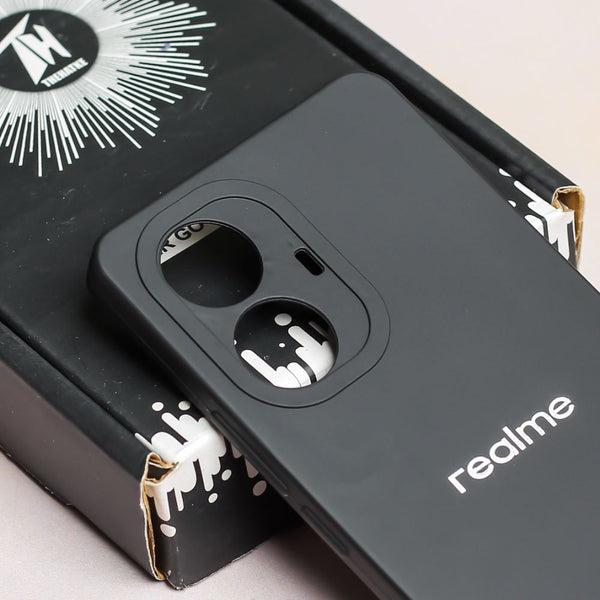 Black Spazy Case for Realme 10 Pro Plus - The Hatke