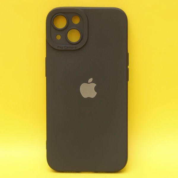 Black Spazy Silicone Case for Apple Iphone 14 - The Hatke