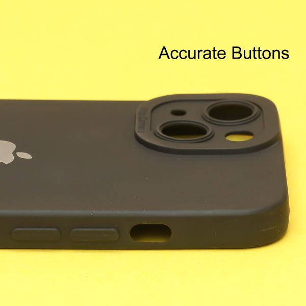 Black Spazy Silicone Case for Apple Iphone 14 - The Hatke