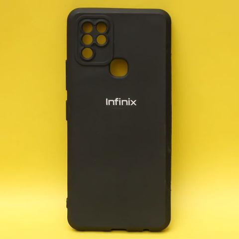 Black Spazy Silicone Case for Infinix Hot 10 - The Hatke