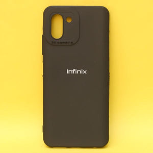 Black Spazy Silicone Case for Infinix Hot 11 - The Hatke