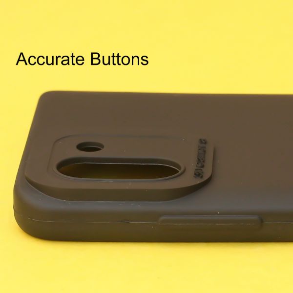 Black Spazy Silicone Case for Infinix Hot 11 - The Hatke
