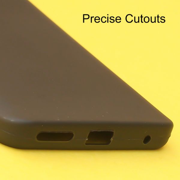 Black Spazy Silicone Case for Infinix Hot 11 - The Hatke
