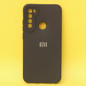 Black Spazy Silicone Case for Redmi Note 8 - The Hatke