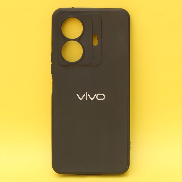 Black Spazy Silicone Case for Vivo T1 Pro - The Hatke