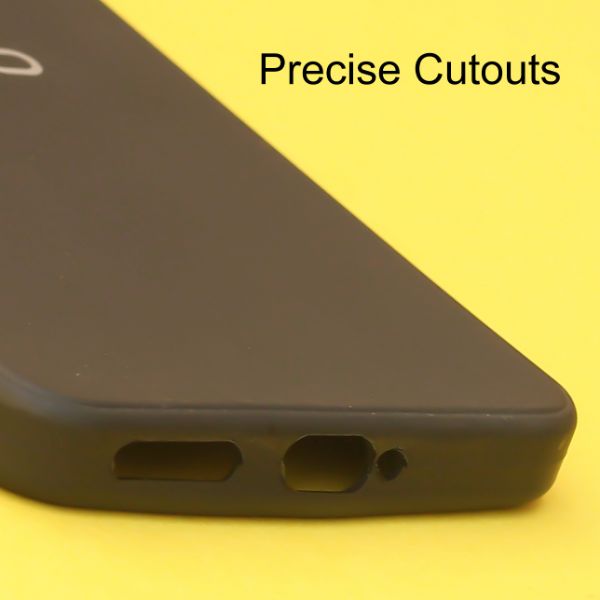 Black Spazy Silicone Case for Vivo T1 Pro - The Hatke