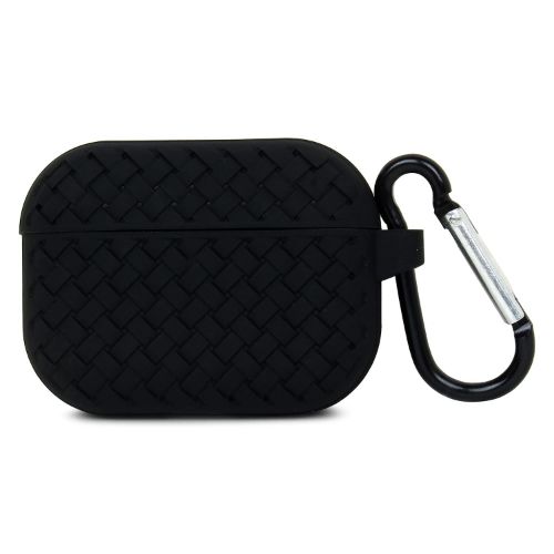Black Stylish Silicone Case For Apple Airpods Pro - The Hatke