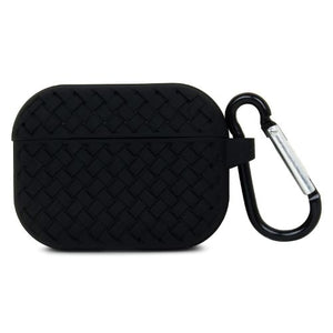 Black Stylish Silicone Case For Apple Airpods Pro - The Hatke