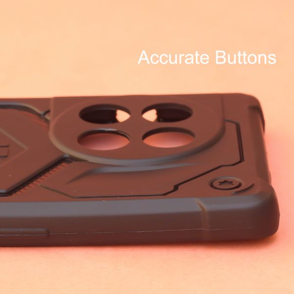 Black UAG rugged Silicone Case for Oneplus 11R - The Hatke
