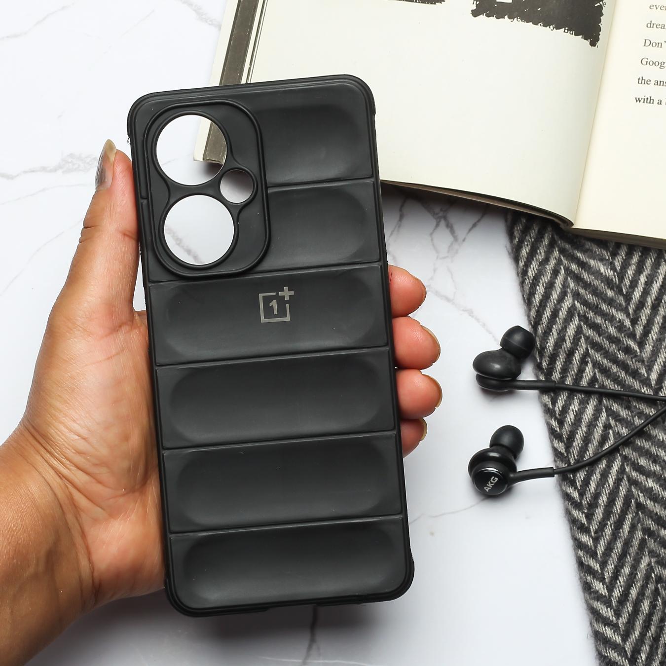 Black Wave Case for Oneplus Nord CE 3 Lite - The Hatke
