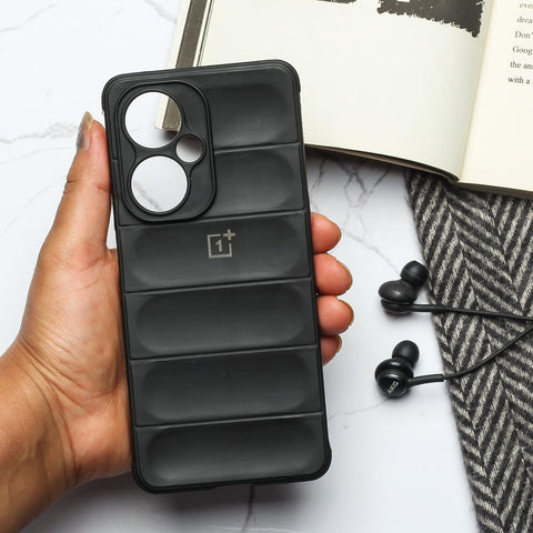 Black Wave Case for Oneplus Nord CE 3 Lite - The Hatke