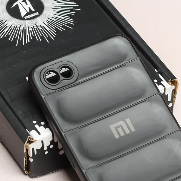 Black Wave Case for Redmi 6 - The Hatke