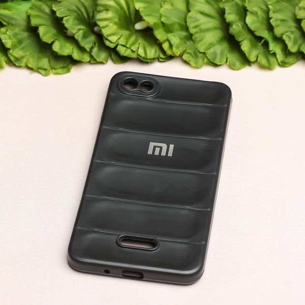 Black Wave Case for Redmi 6 - The Hatke