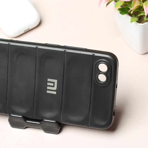 Black Wave Case for Redmi 6 - The Hatke